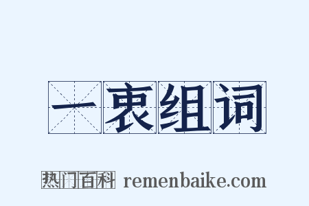一衷组词是什么意思的图片